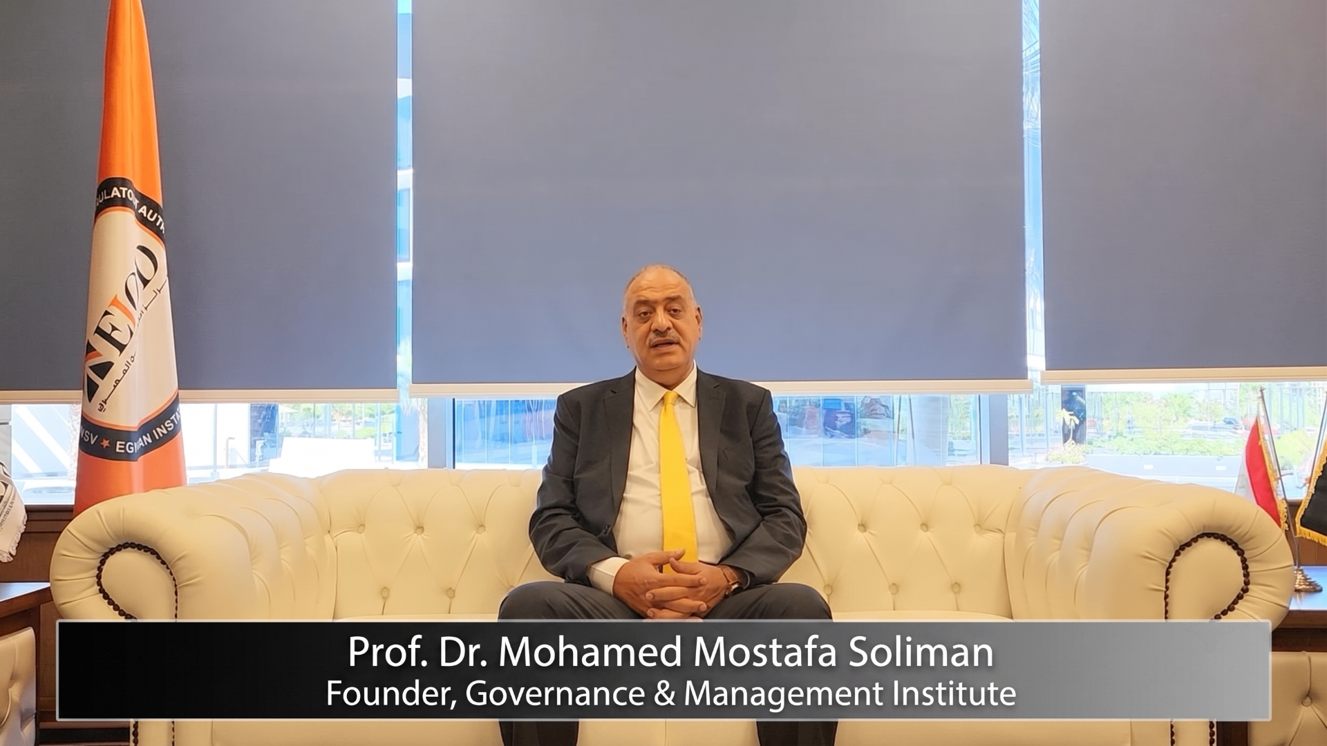 Message from Prof. Dr. Mohamed Mostafa Soliman, Founder of GMI